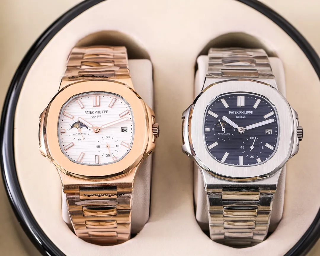 【Foreign Trade Import】💰1720! Patek Philippe (extremely noble and wise work) 🔥Type: Exquisite men's watch (more excellent) 🔥Strap: 316L stainless steel strap (more durable) for real men 🔥Movement: super top mechanical movement (more stable) perpetual motion 🔥Material: mineral super strong mirror (more wear-resistant) Smart style, strong sense of thickness, special design, return with great reputation Size: 43mm in diameter, 12mm thick, smart launch! Welcome to reprint!
